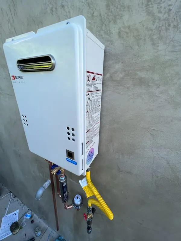 Tankless water heater installation for Caribou homes